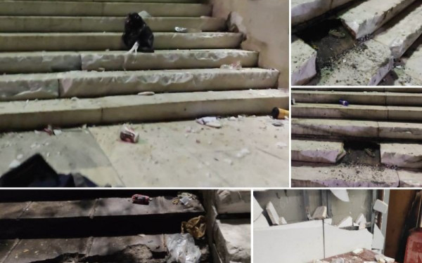 ΑΠΘ: «Γης μαδιάμ» η Πολυτεχνική Σχολή - Εικόνες καταστροφής και ντροπής (βίντεο, φωτ.)