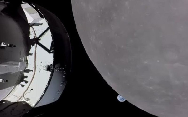 Το Orion σχεδόν... άγγιξε τη Σελήνη (βίντεο)