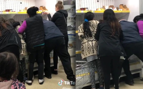 Απίστευτες σκηνές - Μαλλιοτράβηγμα για έκπτωση μισής λίρας σε βρετανικό σούπερ μάρκετ (βίντεο)