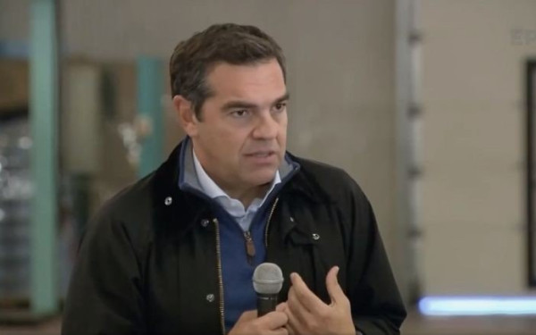 Επαναδιαπραγμάτευση και αναδιανομή των πόρων του Ταμείου Ανάκαμψης υποσχέθηκε ο Τσίπρας από την Πέλλα (βίντεο)