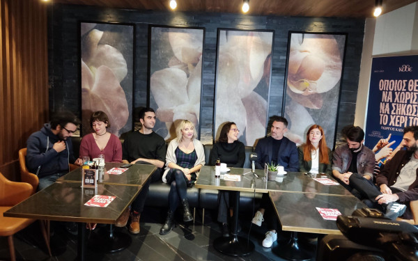 Γιώργος Καπουτζίδης: «Με βλέπω να καταλήγω στη συγγραφή θεατρικών έργων» (βίντεο, φωτ.)