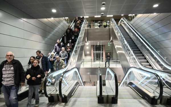 Μετρό Θεσσαλονίκης: Χωρίς εισιτήριο απόψε για τις εορταστικές εκδηλώσεις του δήμου