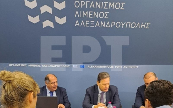  Σκυλακάκης από Αλεξανδρούπολη: «O Έβρος ξεκινά μια καινούργια εποχή» - Σταυροδρόμι, ενεργειακό, διαμετακομιστικό και γεωπολιτικό