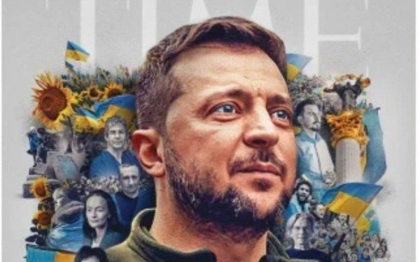 Ο Ζελένσκι το «Πρόσωπο της Χρονιάς» 2022 από το περιοδικό Time 