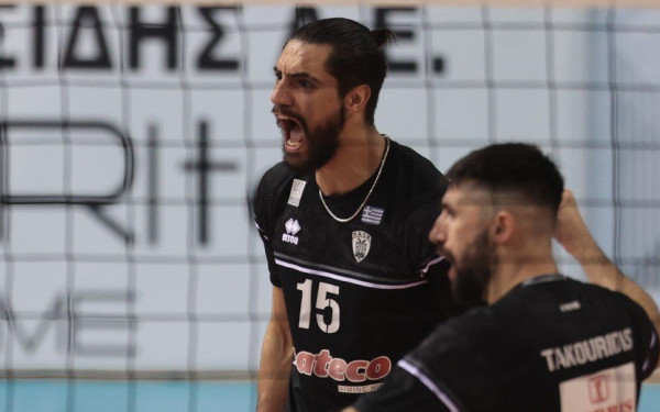 Βόλεϊ: Εύκολα τον Άθλο Ορεστιάδας ο πρωτοπόρος ΠΑΟΚ (βίντεο)