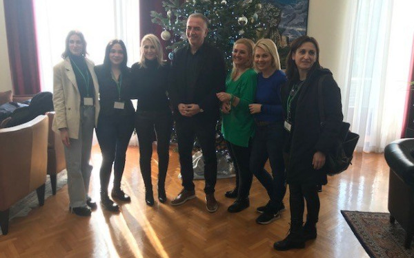 Συνάντηση του Σταύρου Καλαφάτη με δημοσιογράφους:  «Δεν εφησυχάζουμε, έχουμε ακόμη πολλά να κάνουμε»