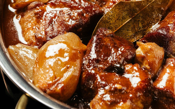 Αγριογούρουνο στιφάδο από τον Σωτήρη Ευαγγέλου