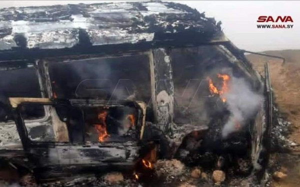 Επίθεση τζιχαντιστών χωρίς έλεος στη Συρία - Ανατίναξαν λεωφορεία με εργαζόμενους - 12 νεκροί (φωτ.)