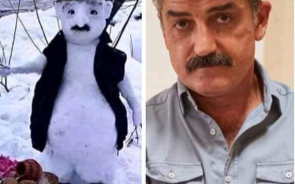 Σασμός: Φανατική τηλεθεάτρια έφτιαξε χιονάνθρωπο φτυστό με πρωταγωνιστή του σίριαλ! 