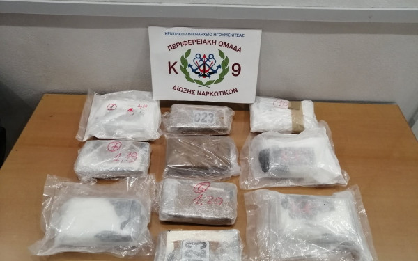 Ηγουμενίτσα: «Στη φάκα» φορτηγατζής με 11,5 κιλά κοκαίνη από την Ιταλία (βίντεο,φωτ)