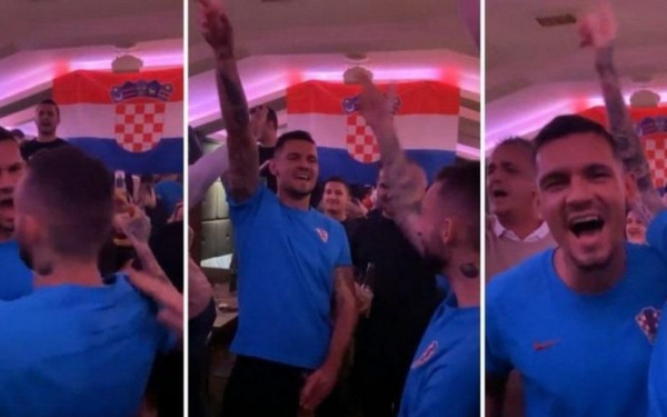 Μουντιάλ: Κροάτες ποδοσφαιριστές πανηγύριζαν υπό τους ήχους ναζιστικού ύμνου (βίντεο)