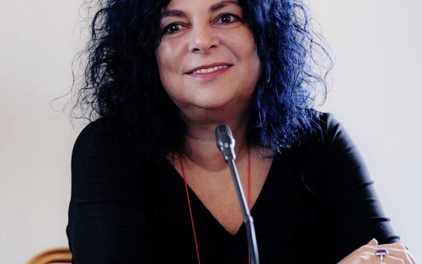 Η Μαρία Τσαντσάνογλου, διευθύντρια του MOMus-Μουσείου Μοντέρνας Τέχνης- Συλλογή Κωστάκη