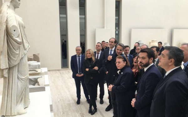 Μητσοτάκης από το νέο μουσείο των Αιγών:  Και ο Κωνσταντίνος Καραμανλής και ο Μανόλης Ανδρόνικος θα ένιωθαν υπερήφανοι (βίντεο, φωτ.)