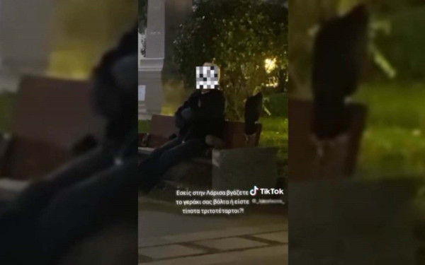 «Εσείς στη Λάρισα βγάζετε το γεράκι σας βόλτα ή είστε τίποτα τριτοτέταρτοι;» - Το viral βίντεο της ημέρας