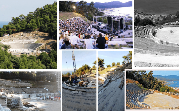 Αντίστροφη μέτρηση για το αρχαίο θέατρο της Θάσου - Επενδύεται με το φημισμένο λευκό μάρμαρο του νησιού