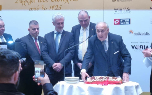 Μπρατάκος στην κοπή πίτας του ΒΕΘ: Χτίζουμε μια ανθεκτική, ισχυρή και αυτοδύναμη Ελλάδα