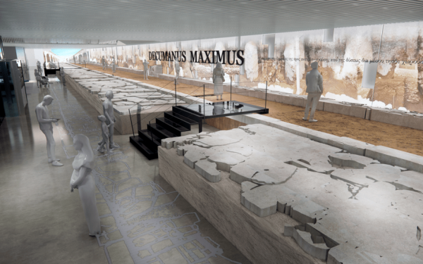 Μετρό Θεσσαλονίκης: 23 αιώνες ιστορίας κάνουν... στάση στο Σταθμό «Σιντριβάνι» (φωτ.)