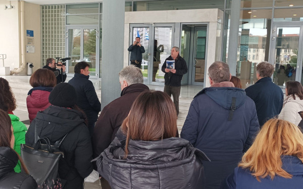 Θεσσαλονίκη: Συγκέντρωση διαμαρτυρίας στο Αρχαιολογικό Μουσείο 