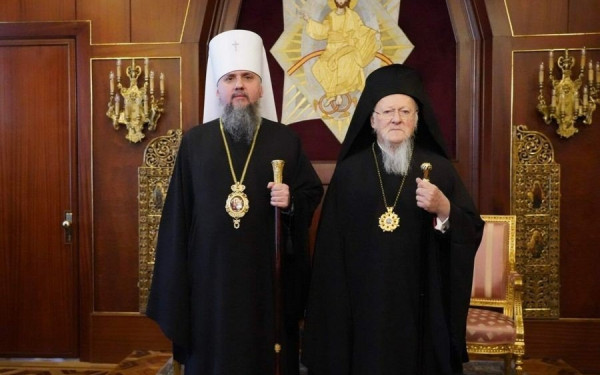 Ο Προκαθήμενος της Εκκλησίας της Ουκρανίας στο Οικουμενικό Πατριαρχείο