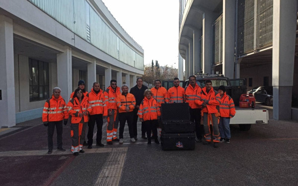Θεσσαλονίκη: Αναχώρησαν για την Τουρκία οι Έλληνες διασώστες (φωτ.)