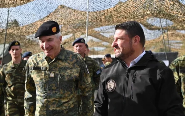 Σε στρατιωτικές μονάδες σε Κιλκίς και Πολύκαστρο ο Ν. Χαρδαλιάς