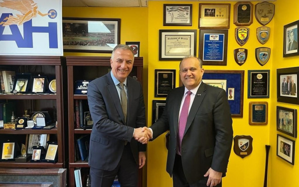 Στην Ουάσινγκτον ο Στ. Καλαφάτης - Συναντήθηκε με εκπροσώπους της ομογένειας (φωτ.)