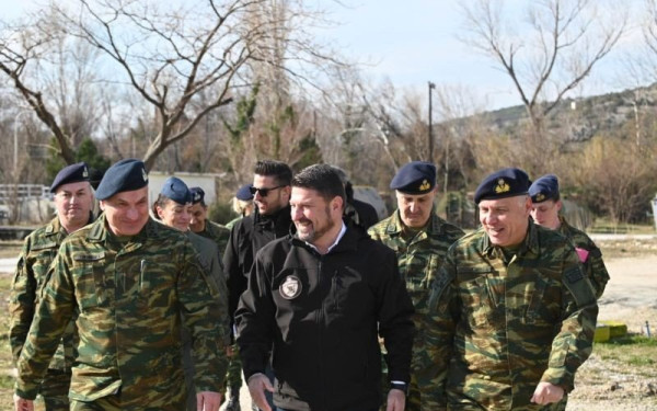 Σε μονάδες του Στρατού Ξηράς στη Ξάνθη ο Ν. Χαρδαλιάς (φωτ.)