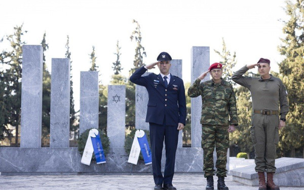 Θεσσαλονίκη: Επίσκεψη αξιωματικών του Ισραηλινού Στρατού Ξηράς στην Ισραηλιτική Κοινότητα (φωτ.)