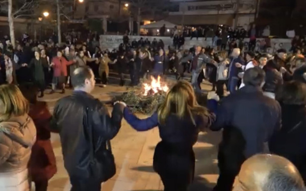 Αναβιώνει το αποκριάτικο έθιμο «Καψαλιές» στο Ελευθέριο Κορδελιό