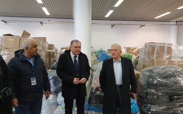 Περισσότερες από 500 παλέτες με ανθρωπιστική βοήθεια συγκέντρωσαν οι 38 δήμοι της Κεντρικής Μακεδονίας (βίντεο, φωτ.)