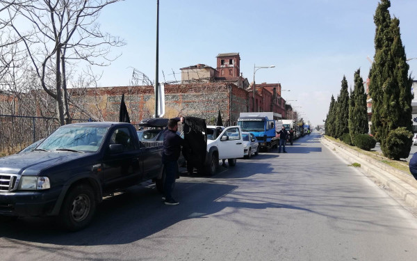 Θεσσαλονίκη: Μηχανοκίνητη πορεία μελισσοκόμων (φωτ.)