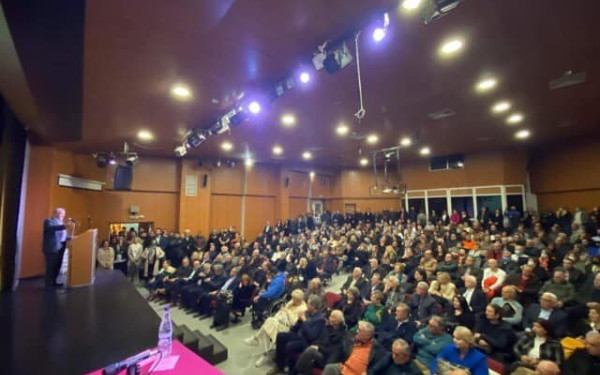 Θέρμη: Ο Θ. Παπαδόπουλος έστειλε μήνυμα ενότητας και νέας νίκης στις εκλογές του Οκτωβρίου - «Θα είμαι μπροστάρης και εγγυητής»