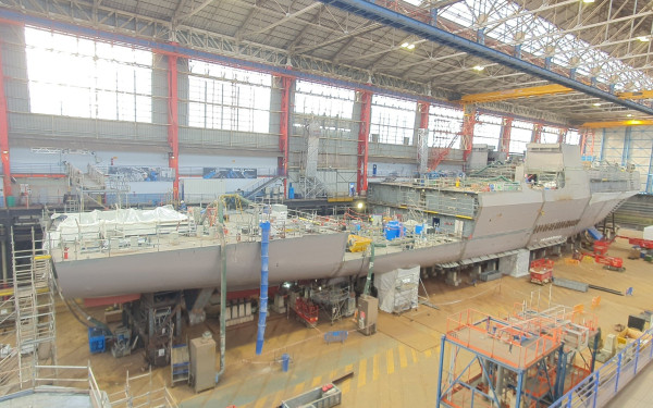 Νέες φωτογραφίες από την πρώτη ελληνική φρεγάτα Belh@rra