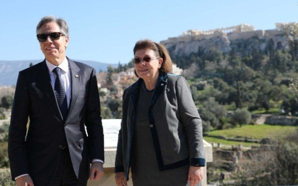 Επίσκεψη Μπλίνκεν στην Αρχαία Αγορά της Αθήνας