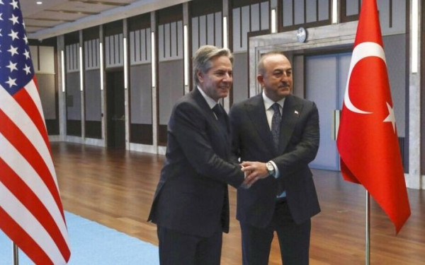 Τσαβούσογλου σε Μπλίνκεν: Η Άγκυρα αναμένει από το Κογκρέσο να στηρίξει τη συμφωνία για τα F-16