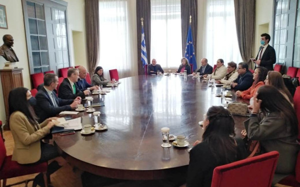 Συνάντηση Ν. Δένδια με την Κοινοβουλευτική Ομάδα Φιλίας Μεξικού-Ελλάδας	