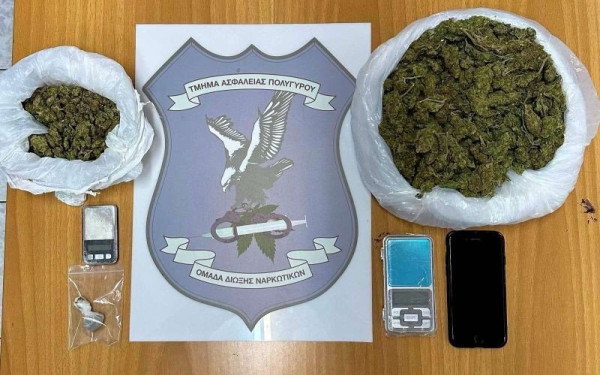 Συλλήψεις δύο ατόμων σε Πέλλα και Χαλκιδική για κατοχή κάνναβης (φωτ.)