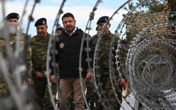 O N. Χαρδαλιάς στην τελετή εγκαινίων του Επιτηρητικού Φυλακίου «Παναγιάς»