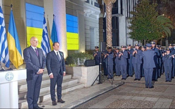 Ν. Δένδιας: Η Ελλάδα από την πρώτη μέρα στέκεται δίπλα στον ουκρανικό λαό και ενάντια στον αναθεωρητισμό