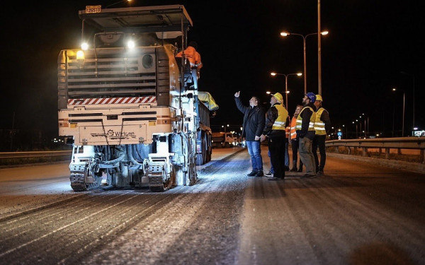 Θεσσαλονίκη: Τέλος στα έργα των δρόμων την ημέρα