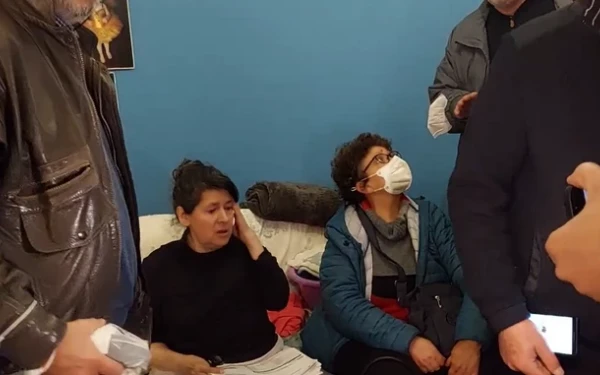 Άγιος Παντελεήμονας: Πήγαν να κάνουν έξωση γυναίκα με αναπηρία - «Σήκω, θα πας σε γηροκομείο» (βίντεο)