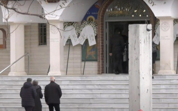 Θεσσαλονίκη: Τελευταίο αντίο στην 26χρονη σοπράνο Ελισάβετ και τον 49χρονο Ανδρέα