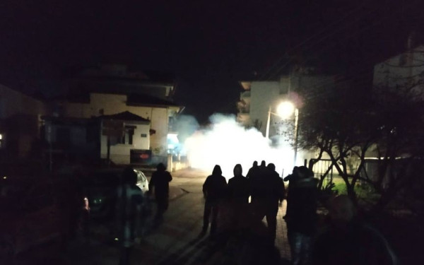 Κατερίνη: Εννέα στο αυτόφωρο και ένας στον ανακριτή για τα επεισόδια έξω από το σπίτι της Ελισάβετ Σκούφα