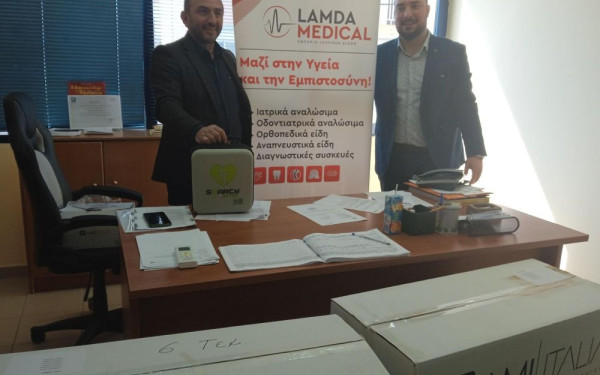 Φορητούς απινιδωτές παρέδωσε σε αθλητικούς συλλόγους και αγροτικά ιατρεία ο Δήμος Λαγκαδά