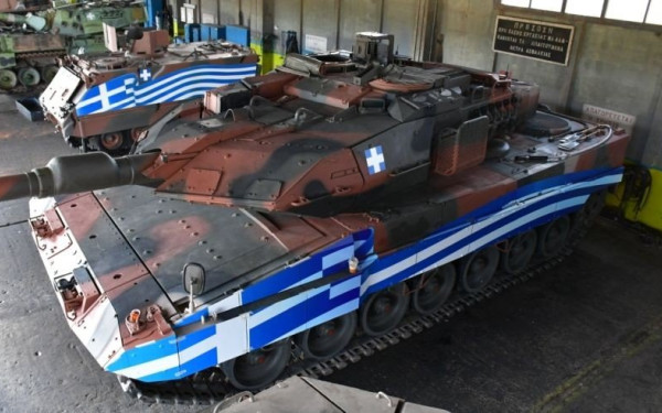 Το ιδιαίτερο άρμα μάχης που θα ηγηθεί των μηχανοκίνητων της παρέλασης της 25ης Μαρτίου στην Αθήνα (φωτ.)