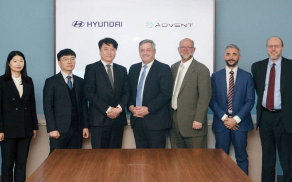 Συνεργασία της Advent με την  Hyundai στις κυψέλες καυσίμου