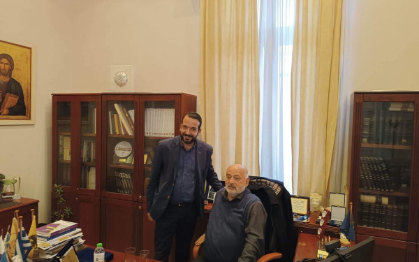 Τα ζητήματα της αγοράς συζητήθηκαν στη συνάντηση του Πέτρου Λεκάκη με τον Μιχάλη Ζορπίδη