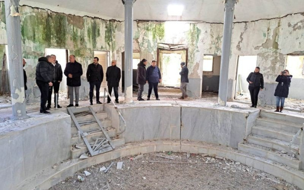 Αυτοψία στα Λουτρά της Θέρμης - Πρώτο βήμα για την αξιοποίησή τους (βίντεο, φωτ.)