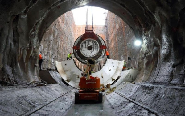 Αττική: Σε λίγες εβδομάδες πιάνει δουλειά ο πρώτος μετροπόντικας στη Γραμμή 4 του Μετρό (φωτ.)