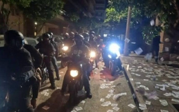 «Επίσκεψη» Ρουβίκωνα στο σπίτι του Νίκου Παπαθανάση - «Κανείς δεν τους φοβάται», απαντά ο αναπληρωτής υπουργός